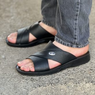 صندل مردانه آی سودا راحتی چرم مصنوعی
