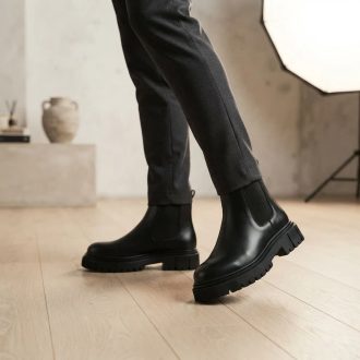 نیم بوت زنانه چلسی دور دوخت